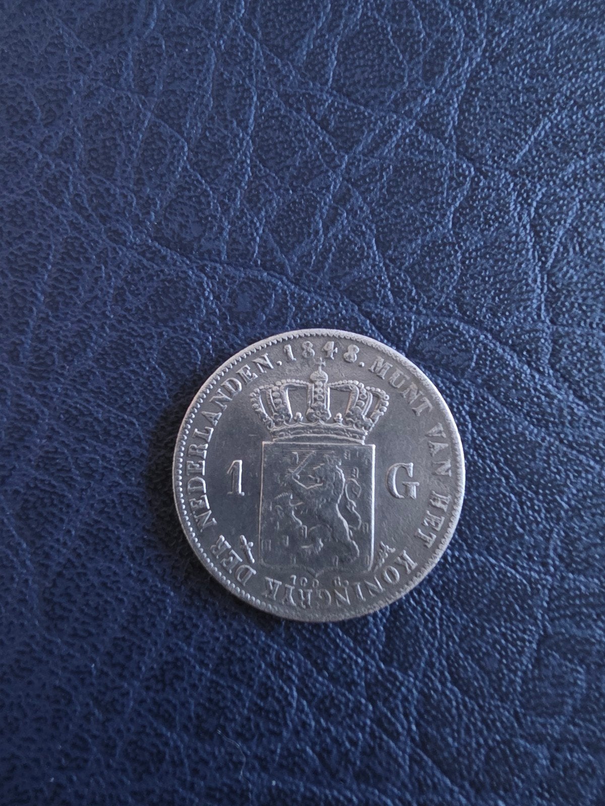 1 GULDEN 1848, Ophalen of Verzenden, Koning Willem II, 1 gulden