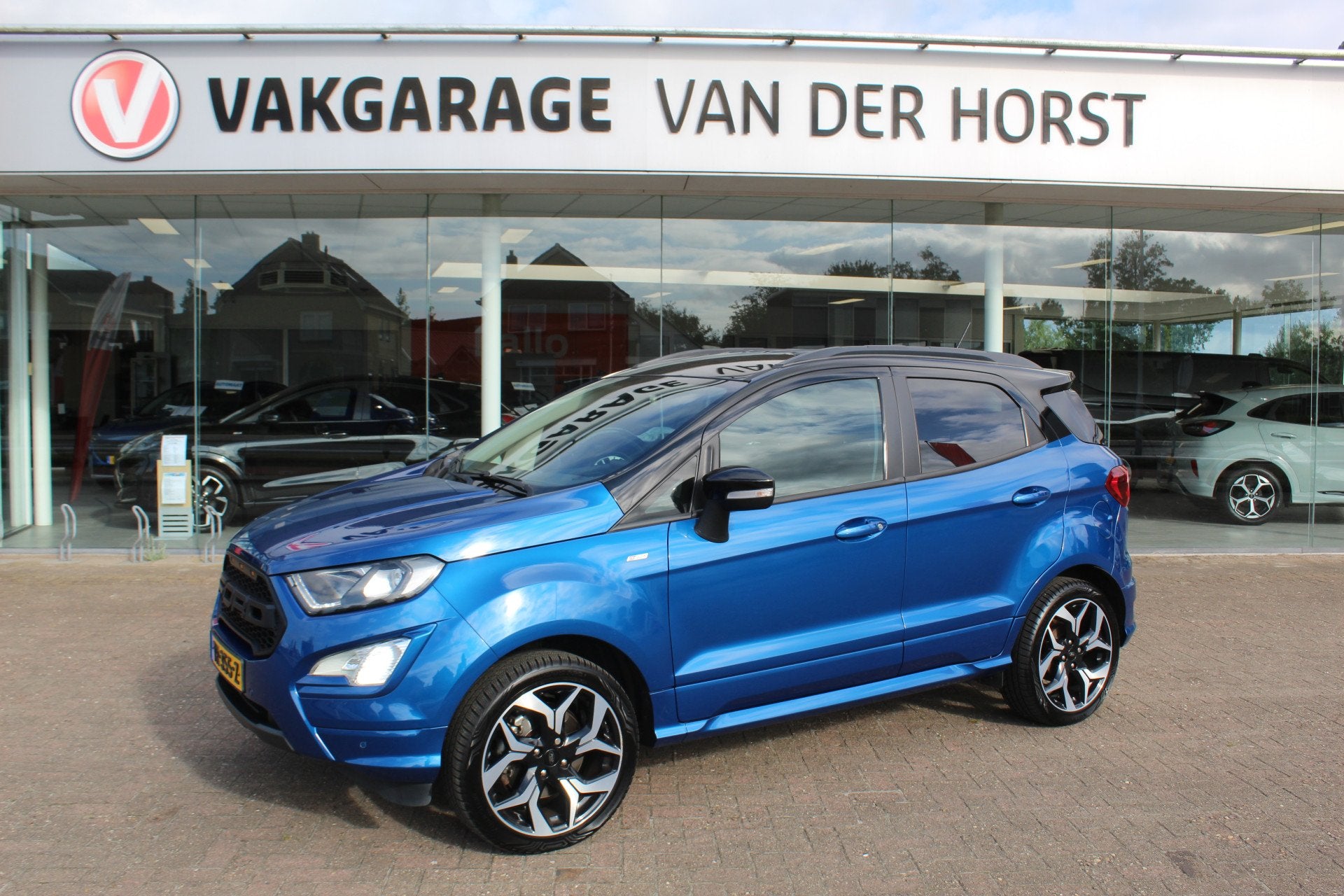 Ford EcoSport 1.0 EcoBoost ST-Line , 125pk , Mooie Hoogzitte, 12 maanden, Gebruikt, Ecosport, Blauw