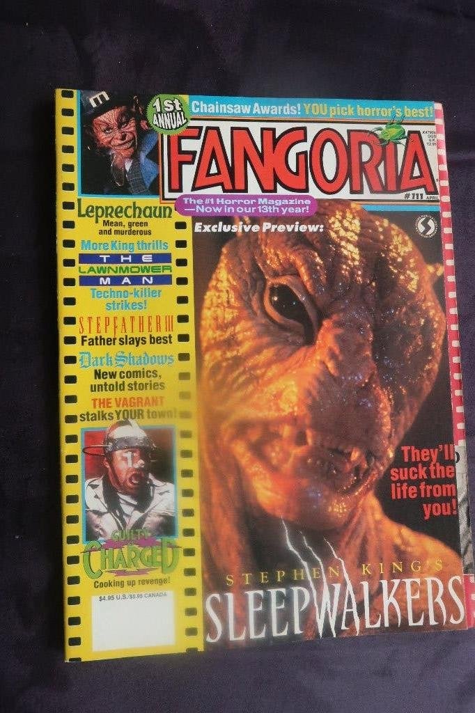 Fangoria 1992 - Sleepwalkers, Verzenden, 1980 tot heden, Tijdschrift