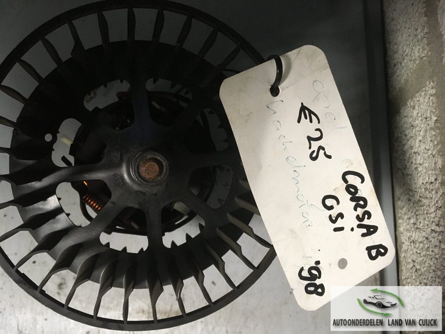 Opel corsa B GSI bwjr1998 Kachelmotor
