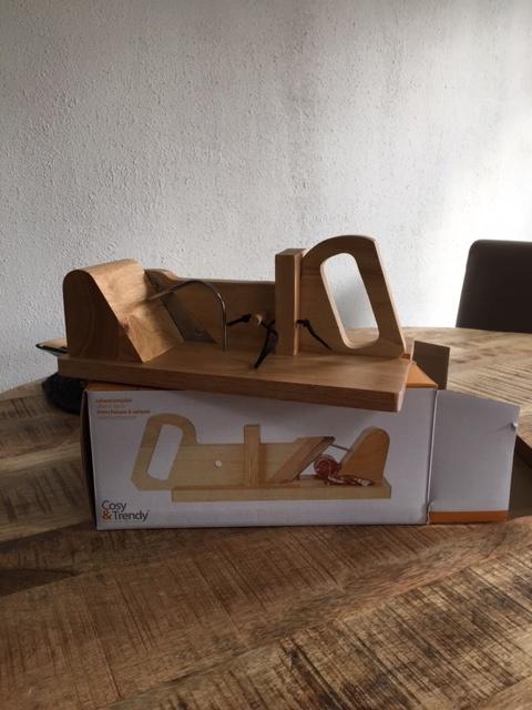 houten kaas/vlees snijder nieuw, Hout, Nieuw, Ophalen of Verzenden, Snijmachine