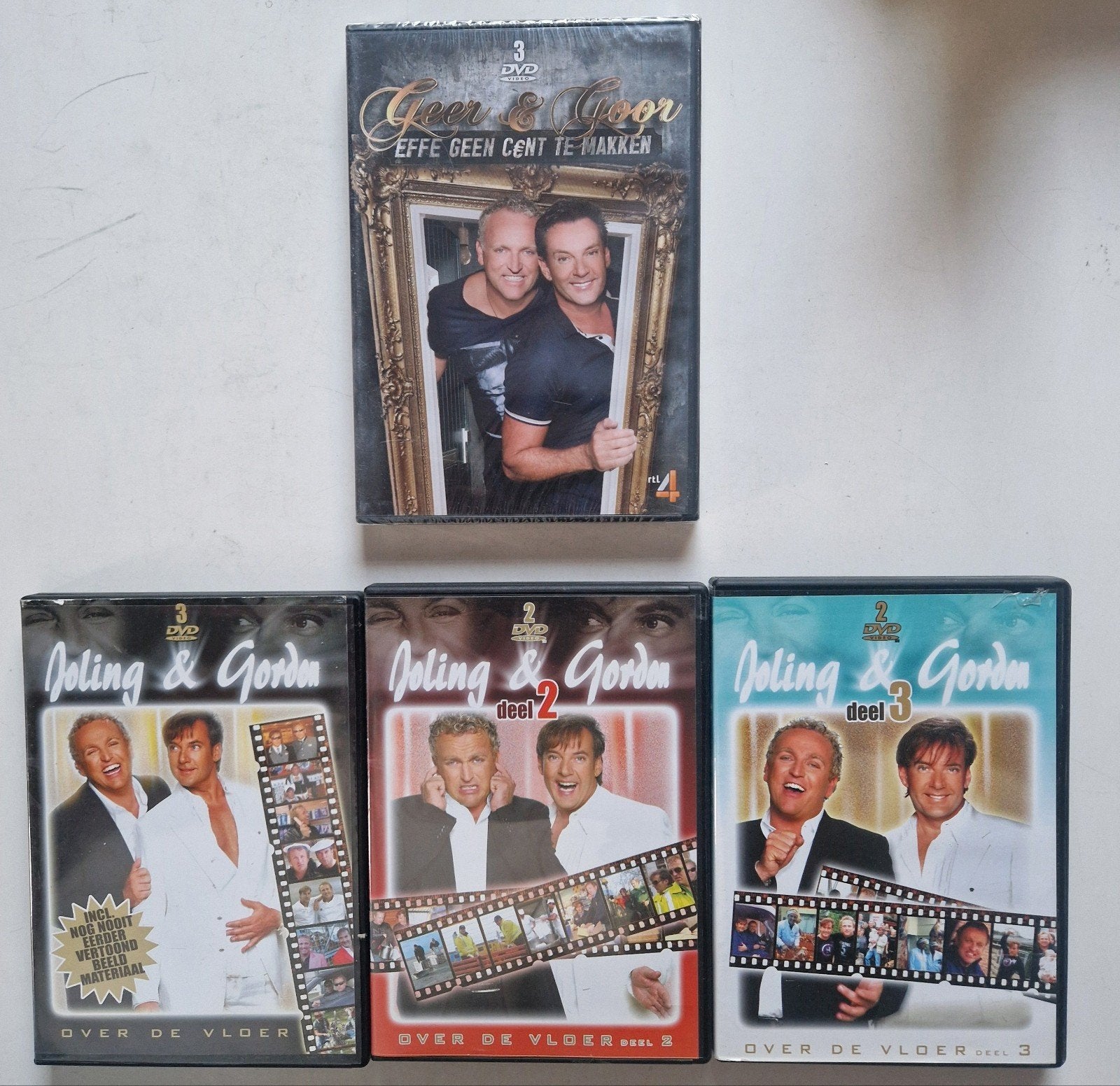 Joling & Gordon en Geer & Goor DVD collectie, Cd's en Dvd's, Gebruikt, Alle leeftijden, Nederlands, Seizoen 1