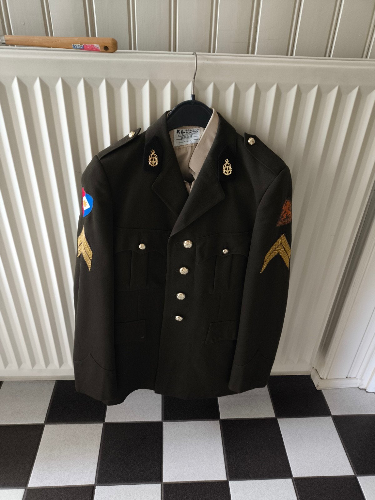 Vintage KL Militair Uniform - Landmacht (Jaren '70), Ophalen of Verzenden, Landmacht, Nederland, Kleding of Schoenen