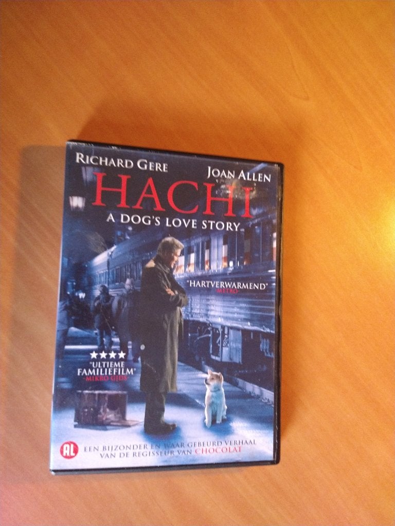 DVD Hachi. A Dog's Love Story (Richard Gere), Alle leeftijden, Ophalen of Verzenden, Zo goed als nieuw, Overige genres