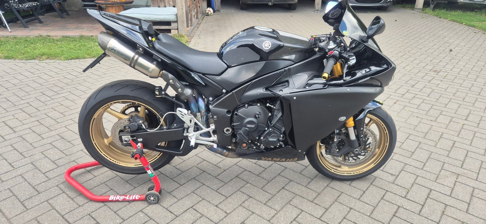 Yamaha r1 2009 midnight black, Particulier, Super Sport