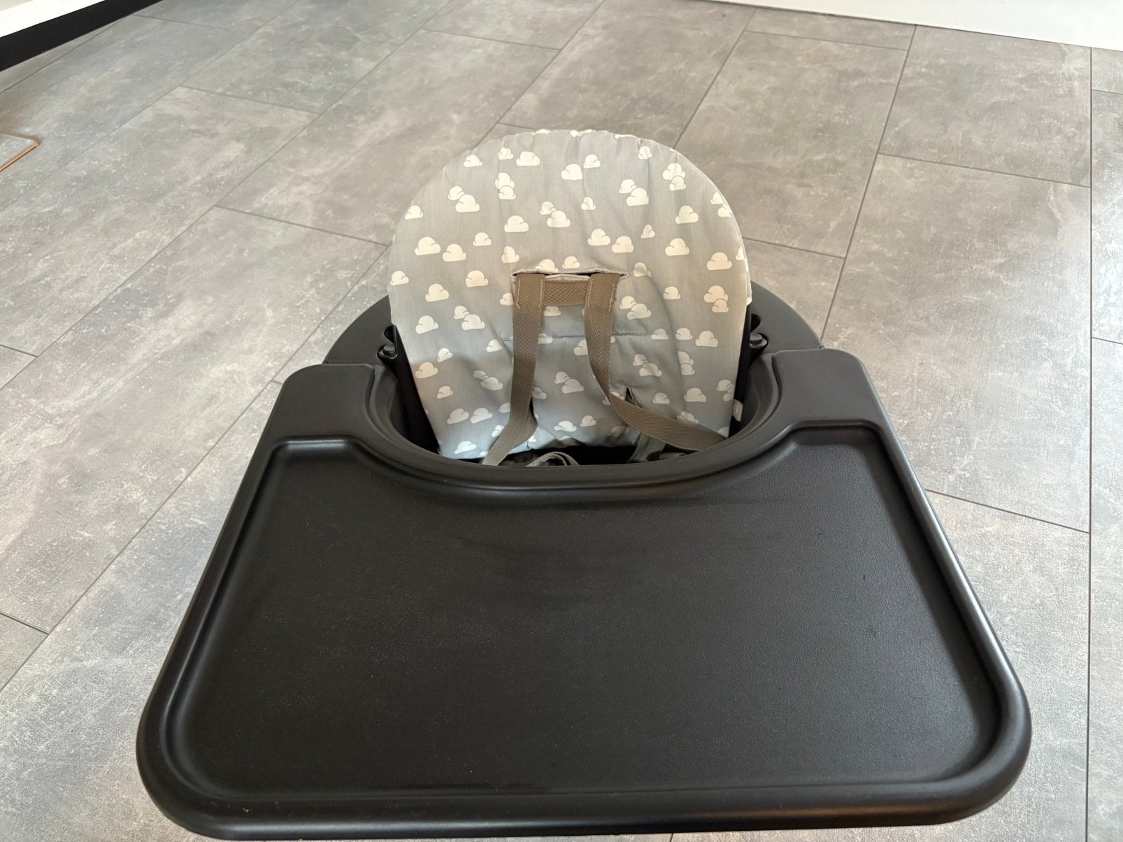 Stokke steps zitje + blad zwart, Verzenden, Zo goed als nieuw, Meegroeistoel