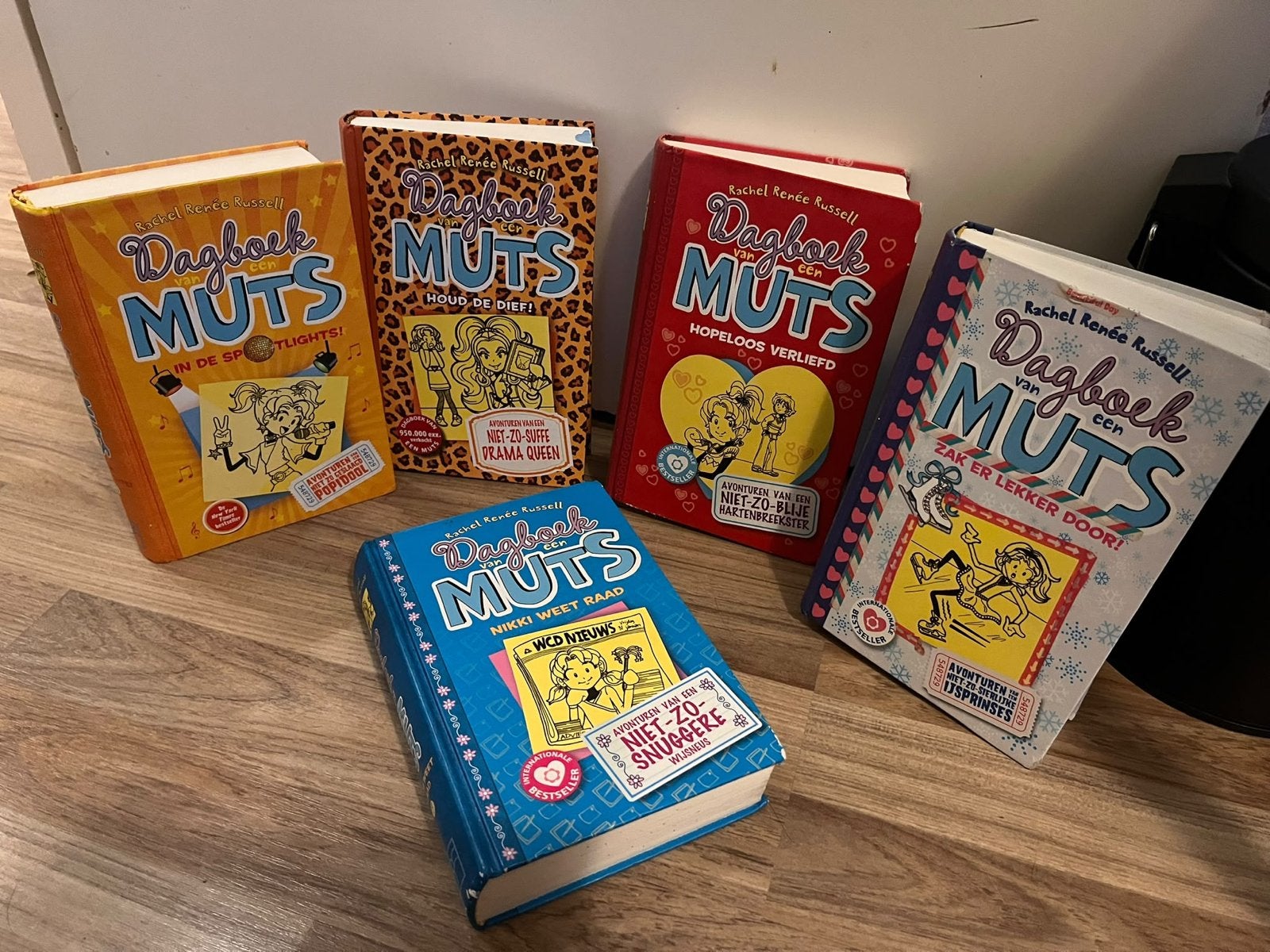 Dagboek van een Muts - Complete set (5 boeken), Boeken, Ophalen, Gelezen, Fictie algemeen