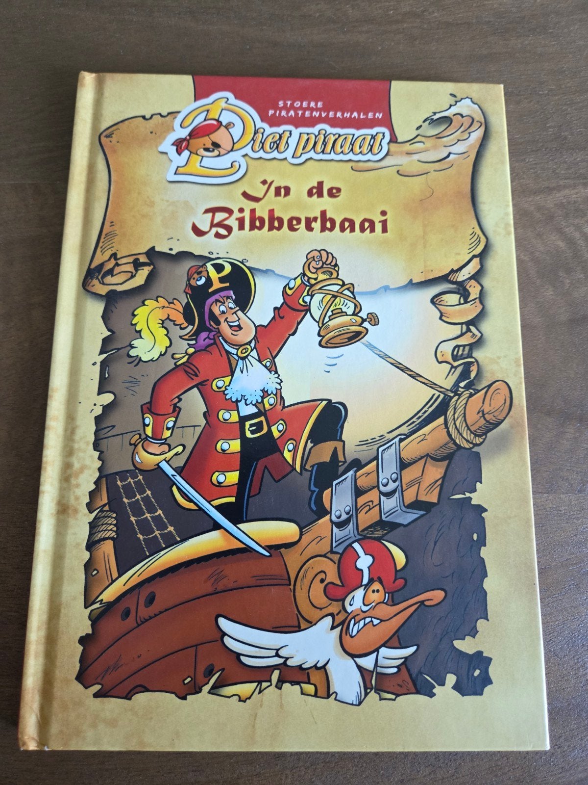 Piet Piraat in de Bibberbaai - Stoere Piratenverhalen, Boeken, Ophalen of Verzenden, Gelezen, Gert Verhulst, Fictie algemeen