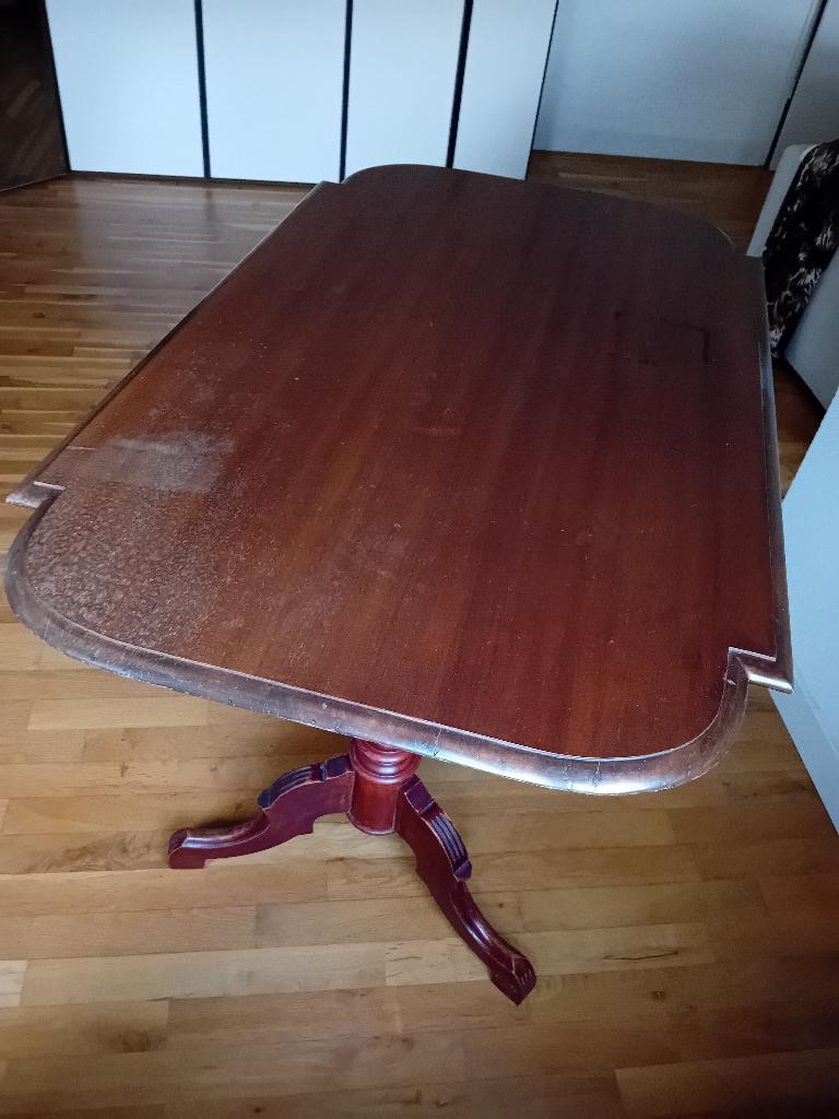 antiek tafel, Ophalen