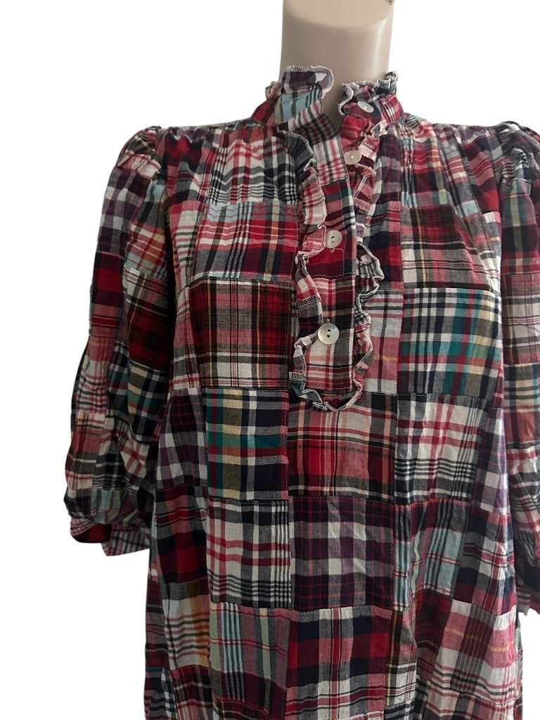 Antik Batik jurk M, Kleding | Dames, Jurken, Maat 38/40 (M), Verzenden, Zo goed als nieuw, Rood