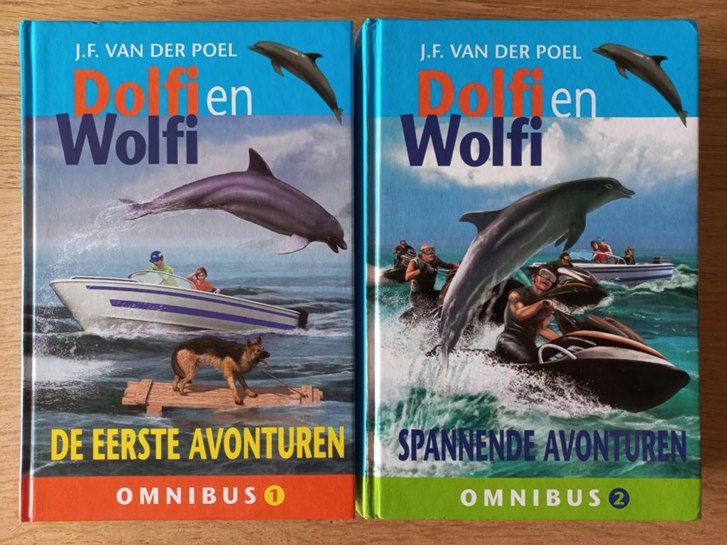 Dolfi & Wolfi Omnibus 1 + 2, J.F. vd Poel, 6 delen ZGAN/IZGS, Ophalen of Verzenden, Zo goed als nieuw