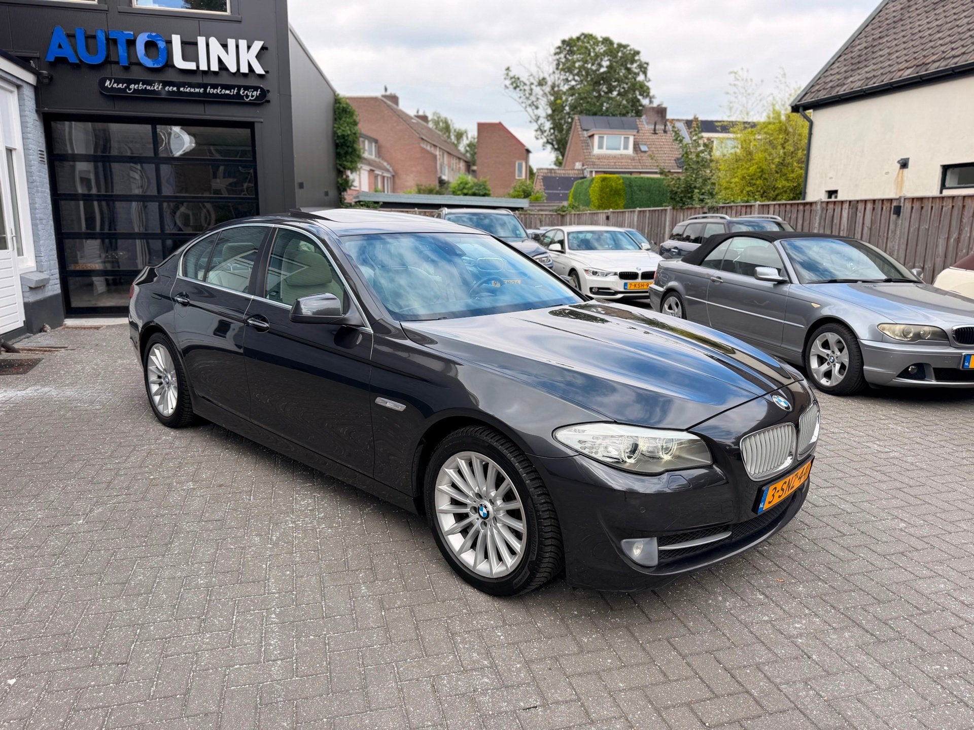 BMW 5-serie 535i ActiveHybrid | DAKJE | MEMORY | KEYLESS |, Automaat, Euro 5, Gebruikt, Beige