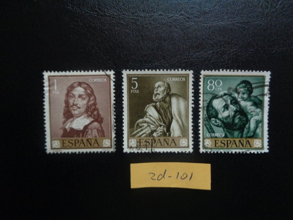 spanje - dag van de postzegel 1963 (zd-101), Postzegels en Munten, Postzegels | Europa | Spanje, Ophalen of Verzenden, Gestempeld