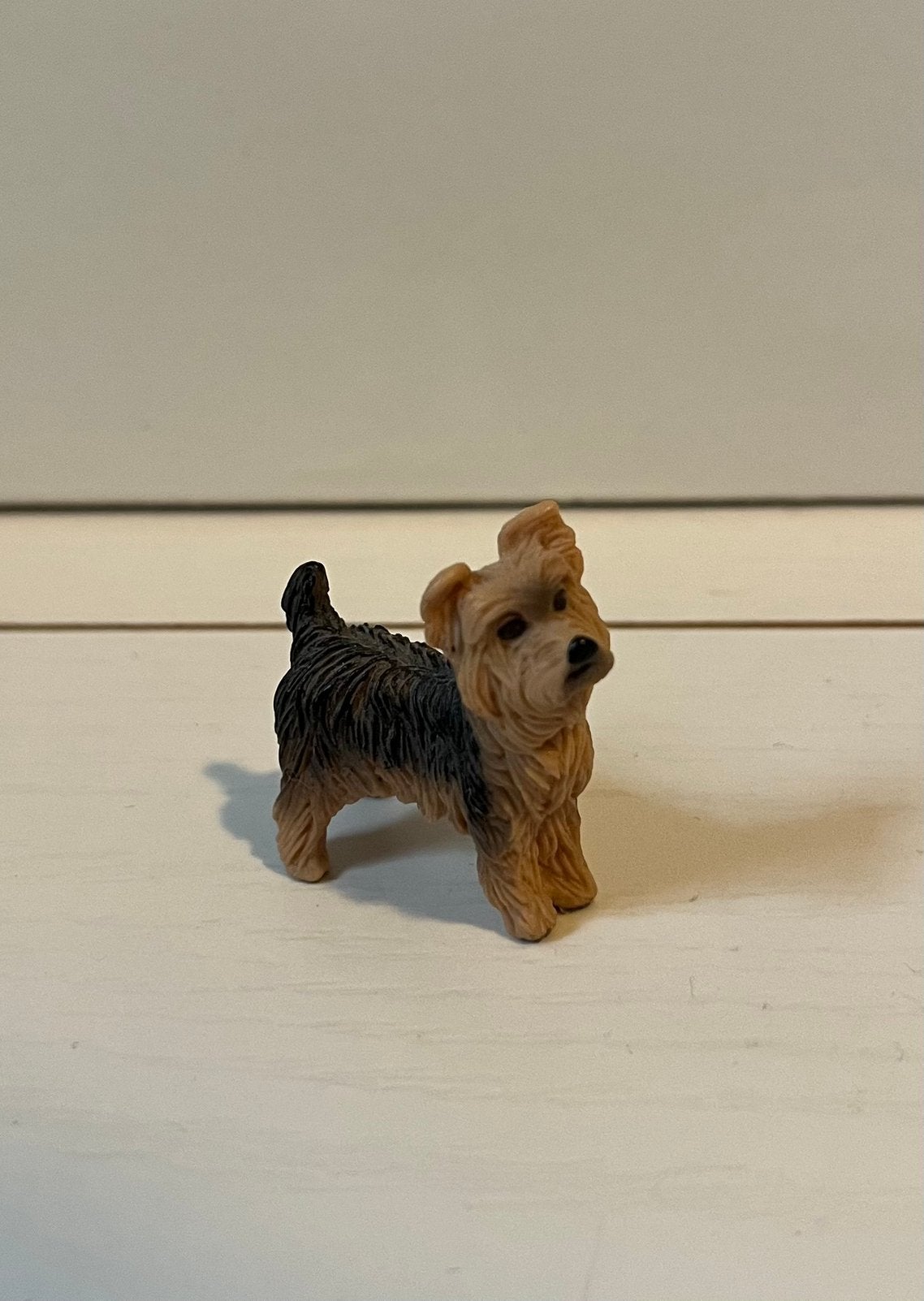 Schleich hond 13876 (bruin harig), Ophalen of Verzenden, Zo goed als nieuw