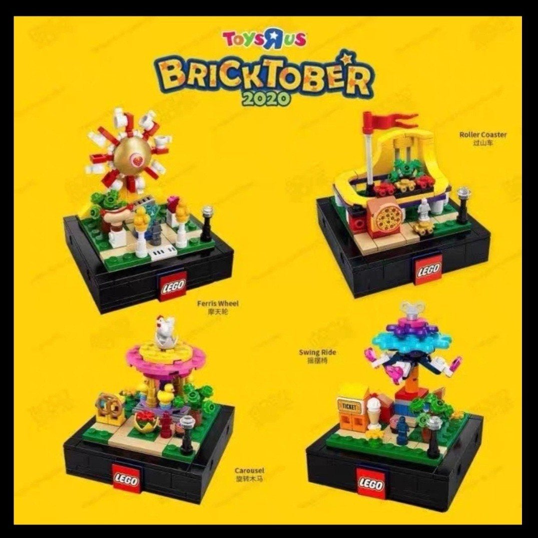 LEGO Limited Edition Bricktober 2020 Fairground Set GWP, Overige thema's, Lego, Nieuw, Ophalen of Verzenden
