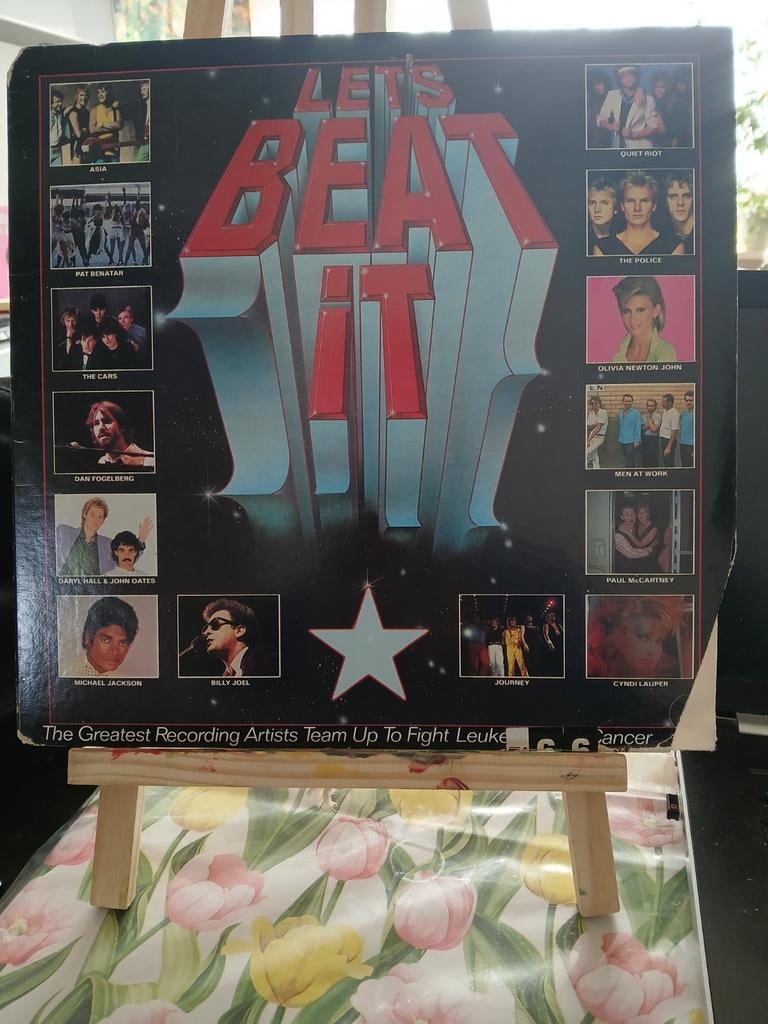 Let's Beat It LP - Diverse Artiesten (Jaren '80), Ophalen of Verzenden, Gebruikt