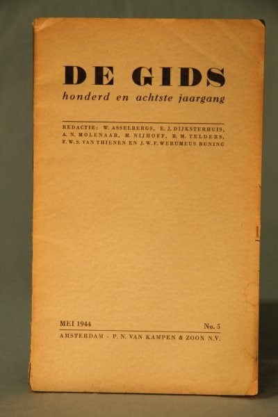 De Gids 108e en 110e jaargang, Ophalen of Verzenden, Gelezen