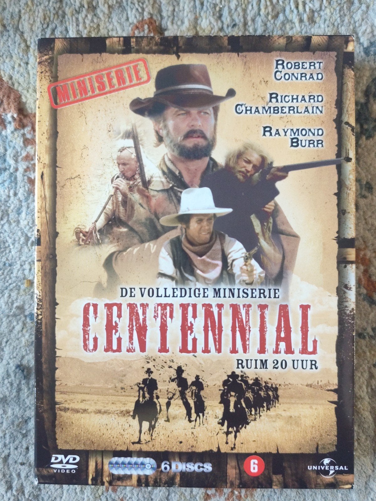 Centennial - De Volledige Miniserie (6 Discs), Nederlands, Ophalen of Verzenden, Vanaf 12 jaar, Inclusief doosje