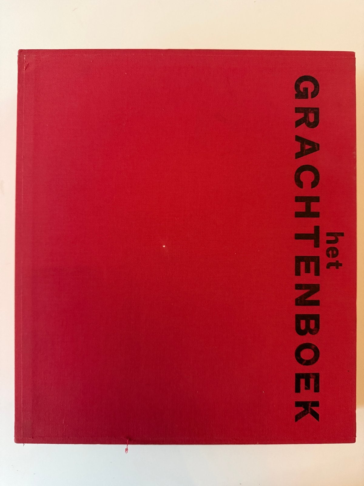 Het Grachtenboek - Amsterdamse grachten in beeld, Ophalen, Zo goed als nieuw, Nederland