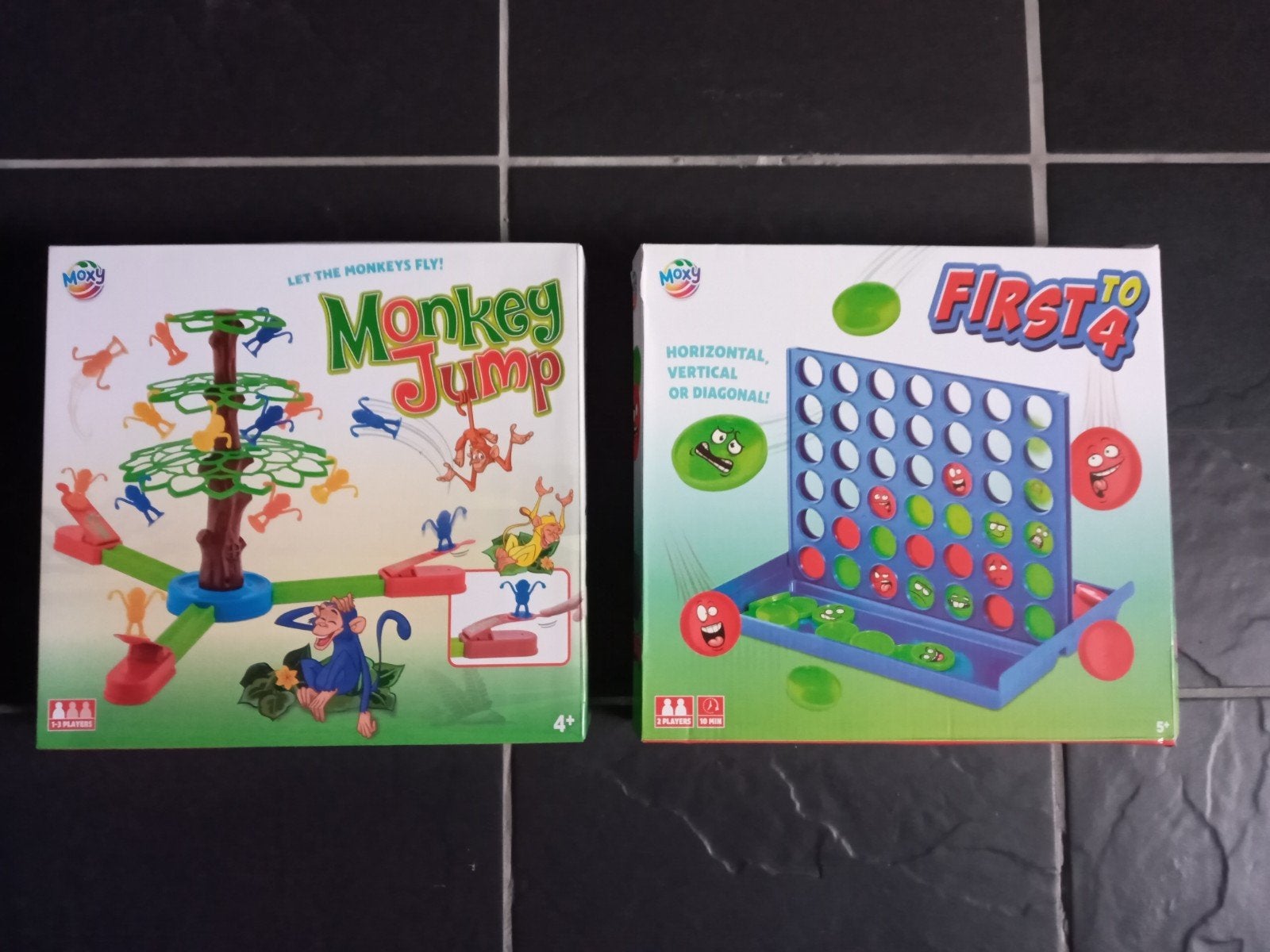 monkey jump en vier op n rij, Ophalen of Verzenden