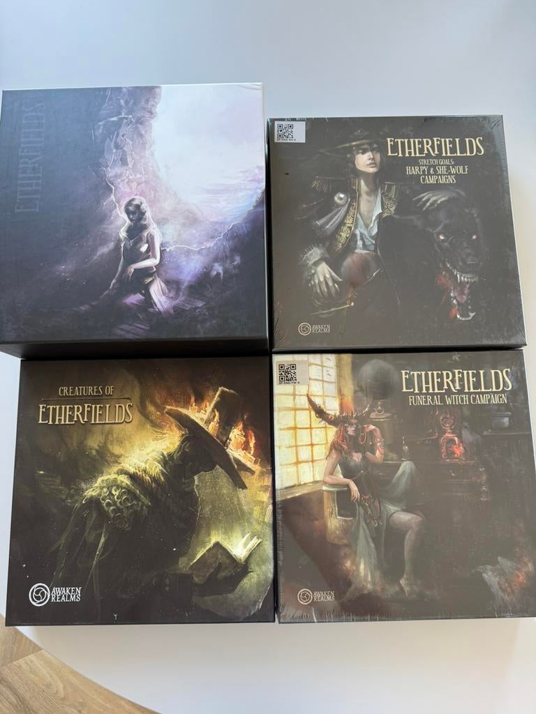 Etherfields Kickstarter (deel painted), Ophalen, Zo goed als nieuw