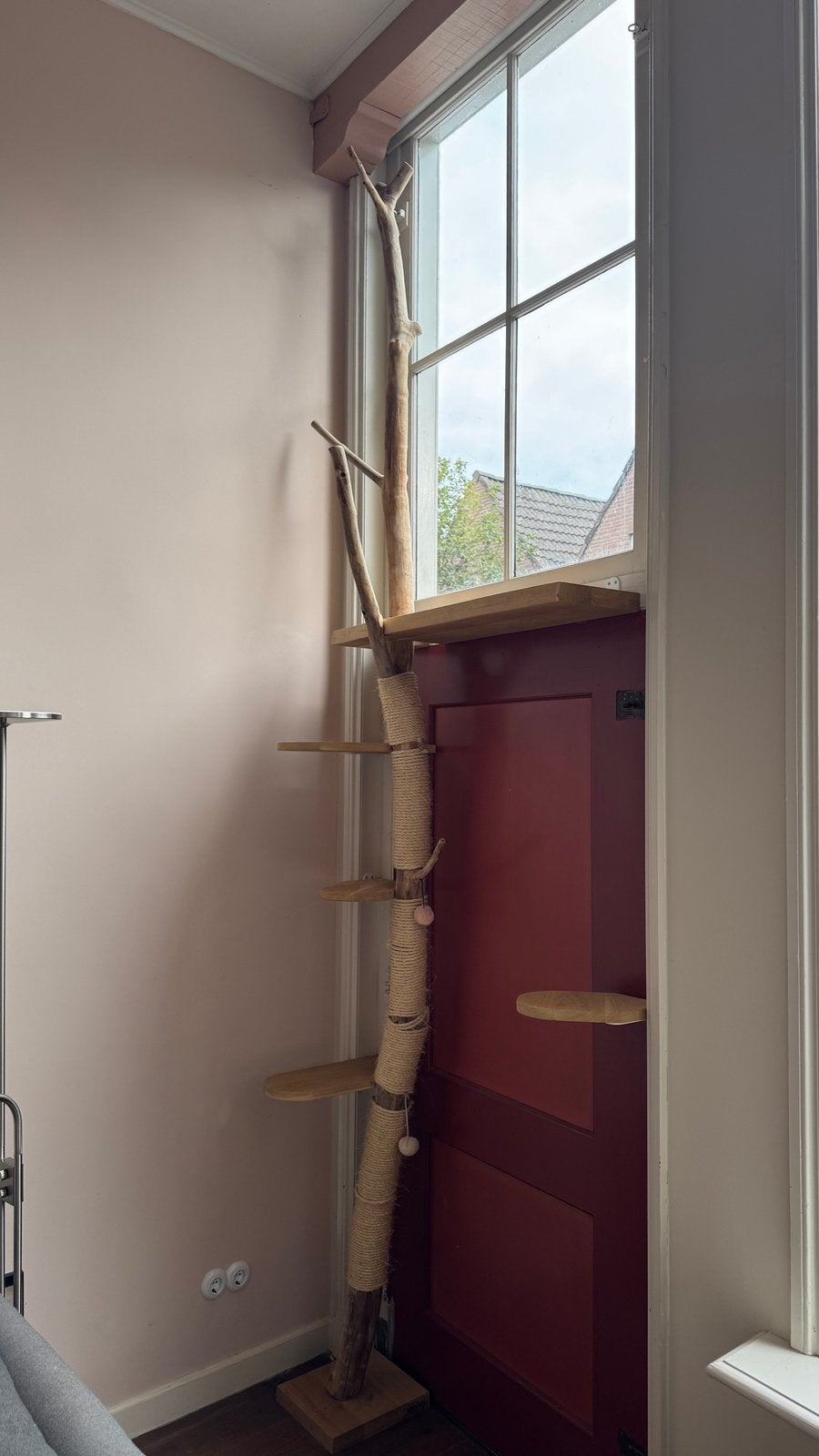 Unieke XXL Krabpaal (3,35m hoog), Dieren en Toebehoren, Ophalen of Verzenden, Zo goed als nieuw