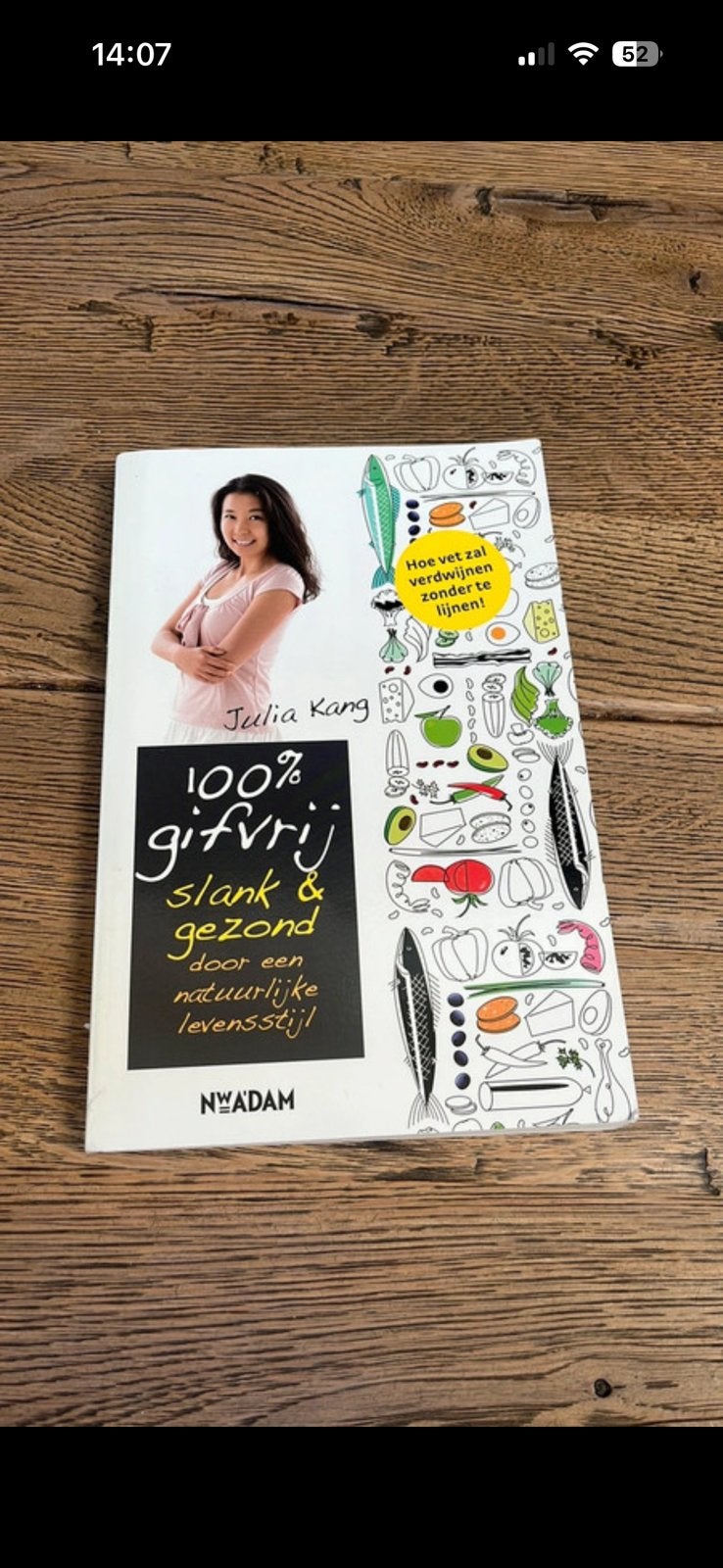 100% gifvrij slank & gezond – Julia Kang | Goede staat, Boeken, Ophalen of Verzenden, Zo goed als nieuw