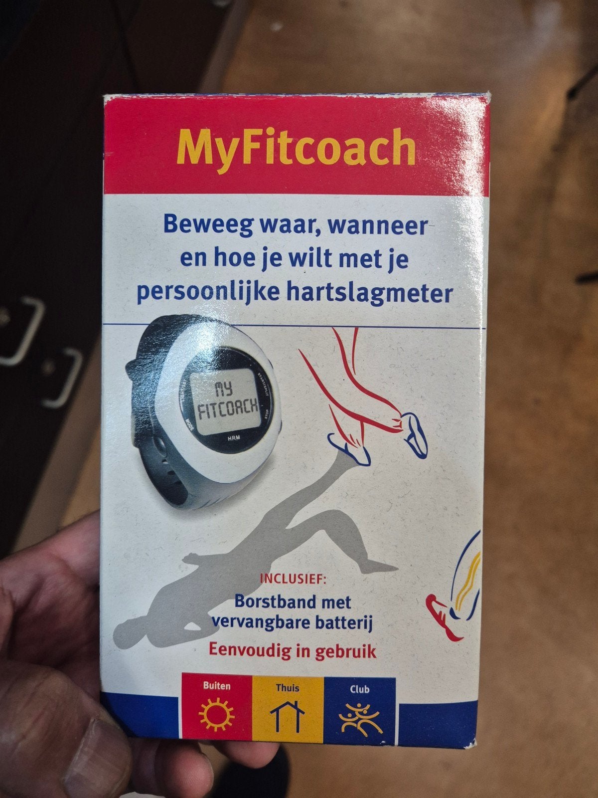 MyFitcoach Hartslagmeter - Nieuw in doos, Sport en Fitness, Ophalen of Verzenden, Nieuw, Overige merken, Met borstriem