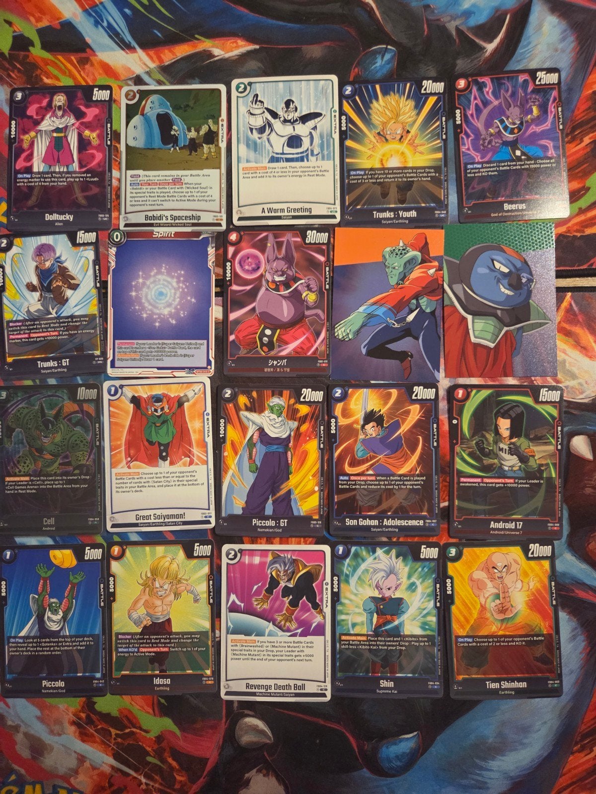 Dragon Ball Super Card Game - Diverse Losse Kaarten, Ophalen of Verzenden, Zo goed als nieuw, Meerdere kaarten