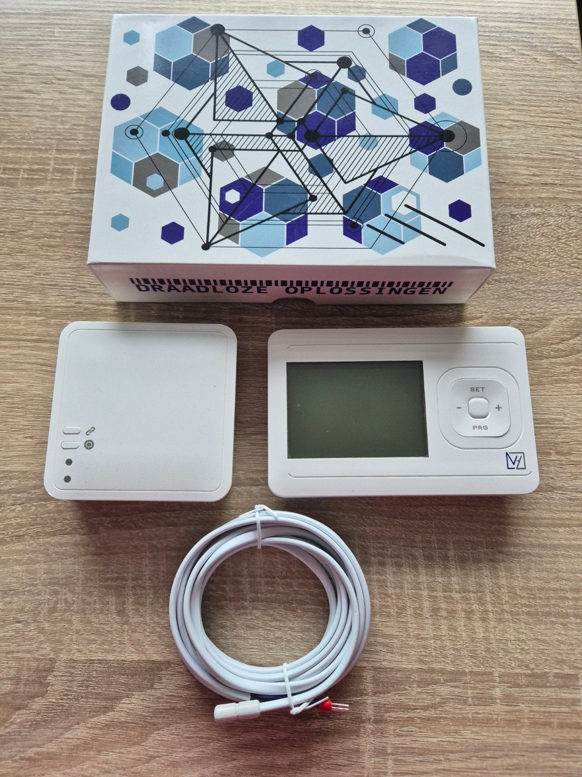 VH Control Echo draadloze wifi thermostaat en RF ontvanger, Doe-het-zelf en Verbouw, Thermostaten, Ophalen, Slimme thermostaat