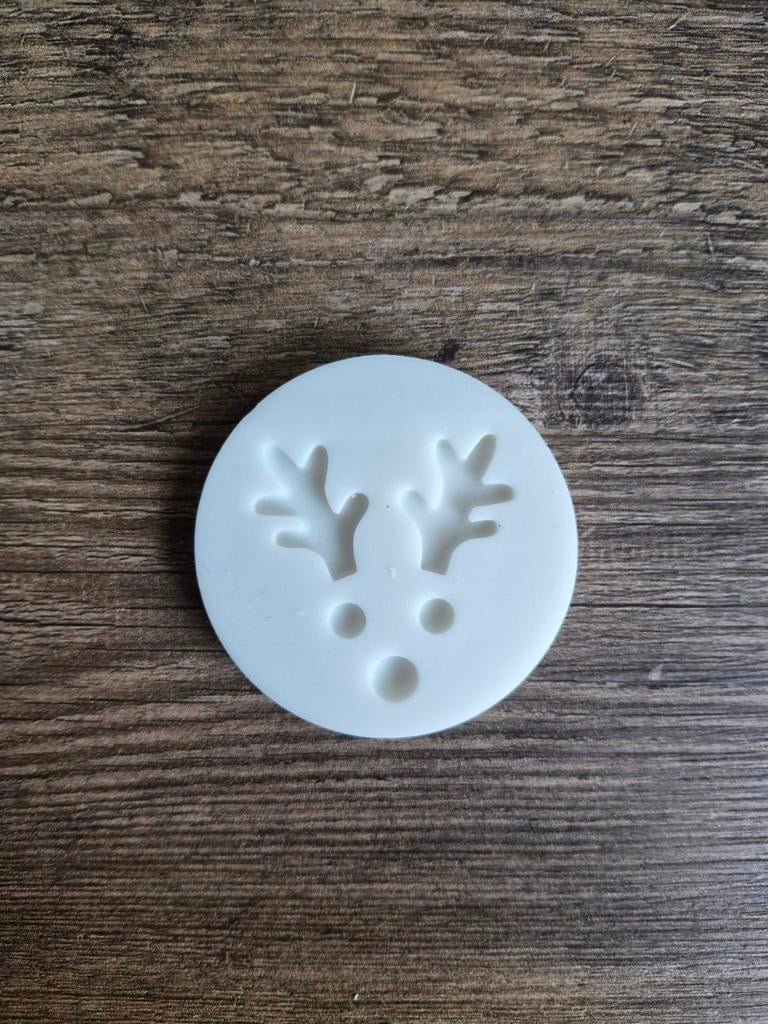 Nieuwe ongebruikte eland , rendier kaarsenmal, Ophalen of Verzenden, Nieuw