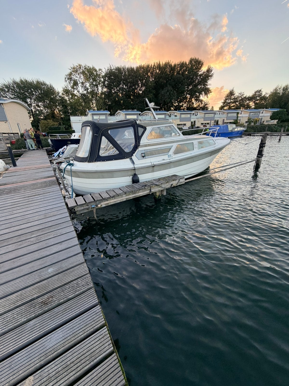 Saga 24 met open kuip, Ophalen, Gebruikt, Binnenboordmotor, Diesel