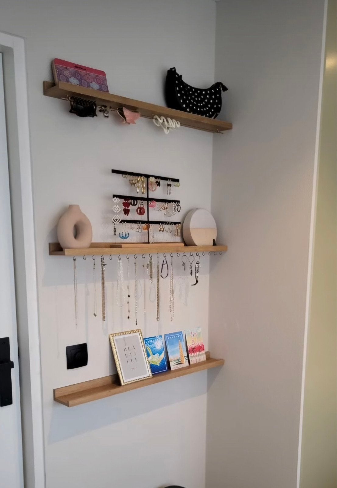 sieraden wandplankjes, Ophalen of Verzenden, Zo goed als nieuw