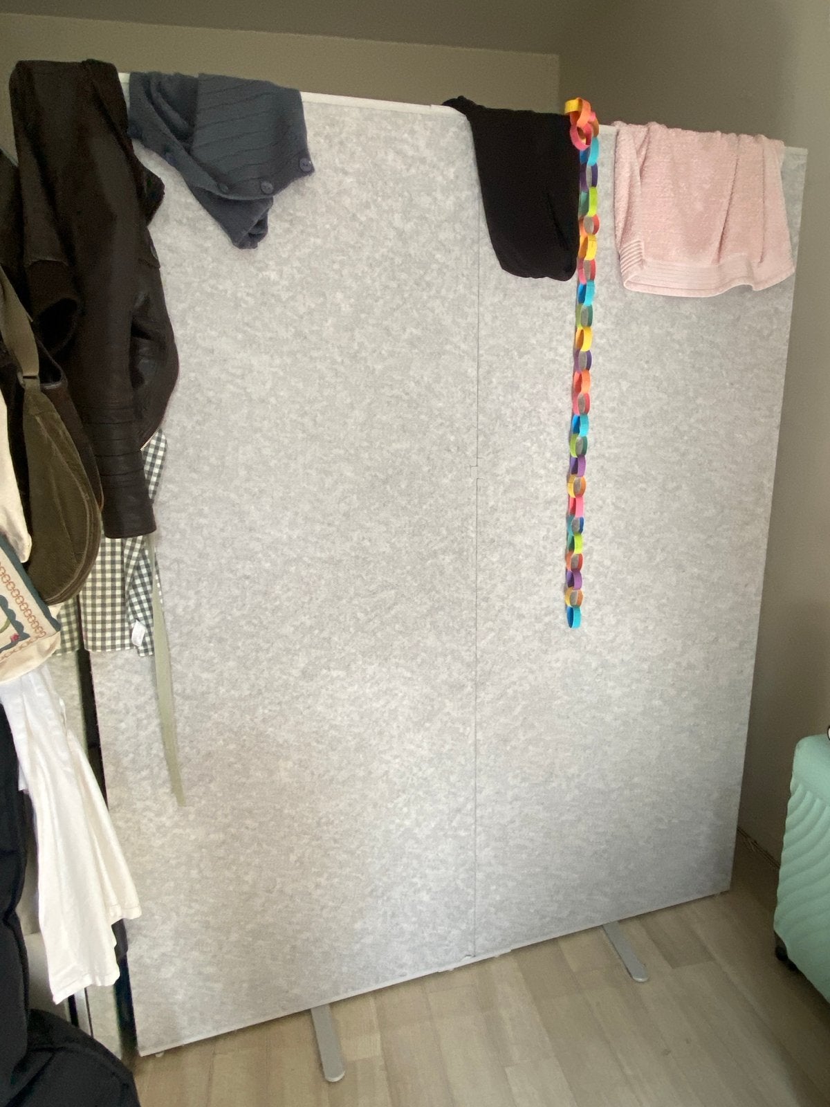 Ikea SIDORNA kamerscherm 160x195cm grijs, Ophalen, Gebruikt