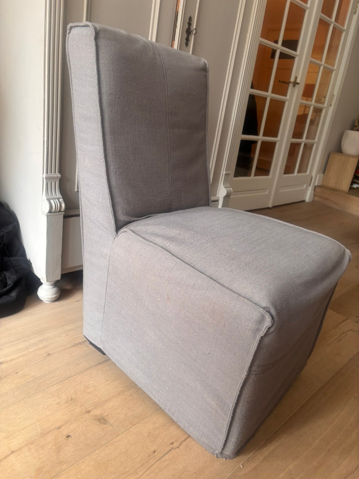 Set van zes luxe eetkamerstoelen (posthuys), Ophalen, Zo goed als nieuw, Minder dan 75 cm