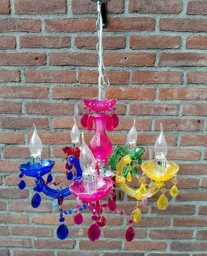 Hanglamp, Kunststof, Gebruikt, Overige fittingen, Ophalen of Verzenden