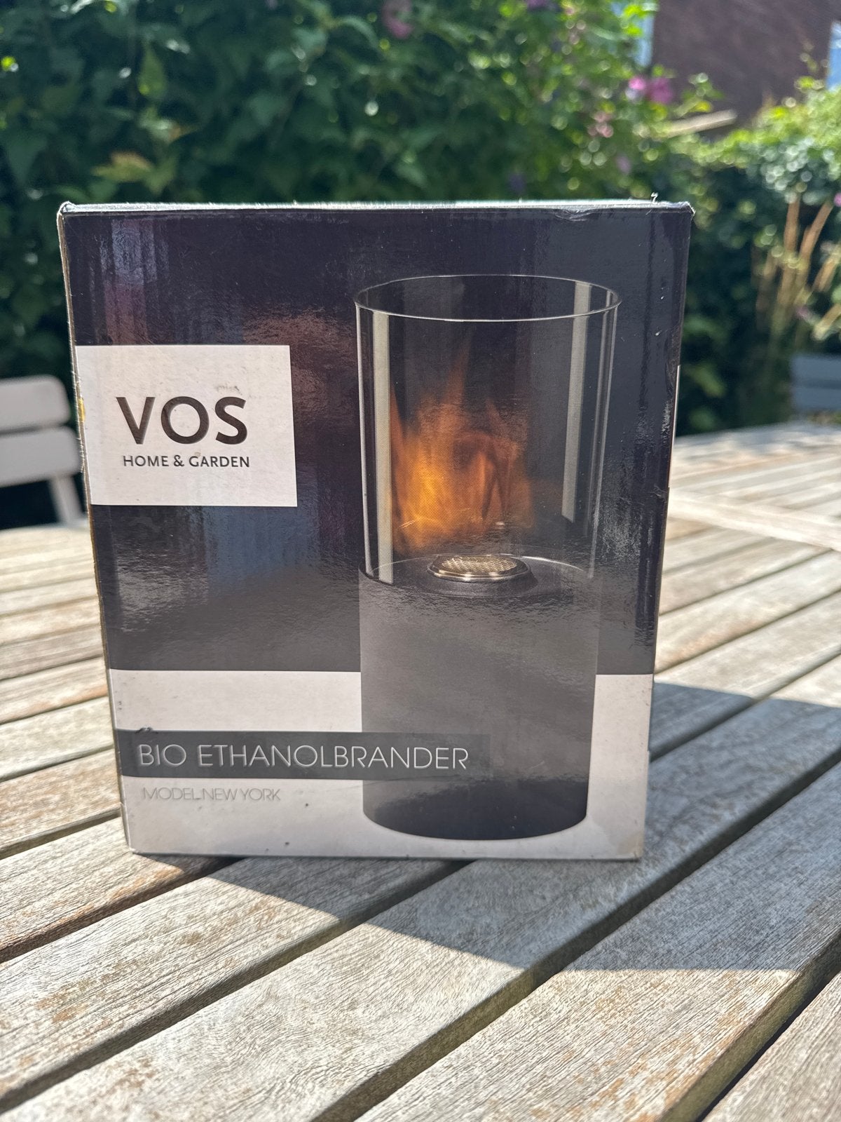 VOS Home & Garden Bio Ethanolbrander Model New York, Ophalen of Verzenden, Zo goed als nieuw