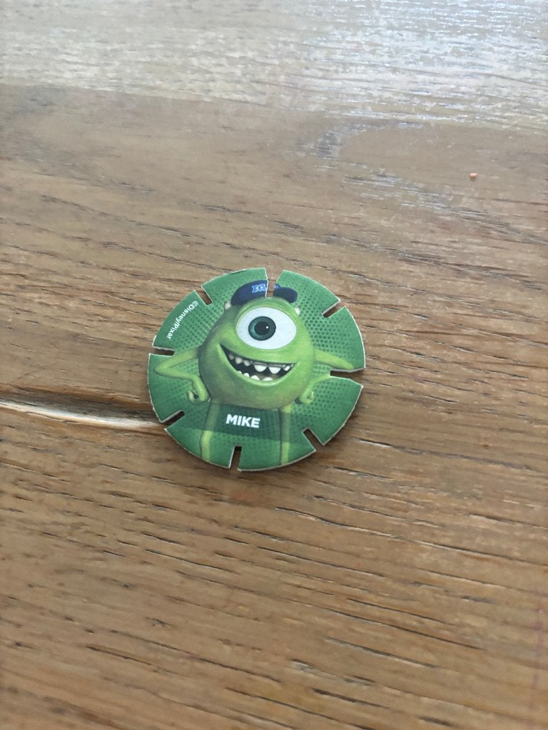 Disney Diskeyz Mike AH (Meerdere stuks beschikbaar), Verzamelen, Albert Heijn, Ophalen of Verzenden