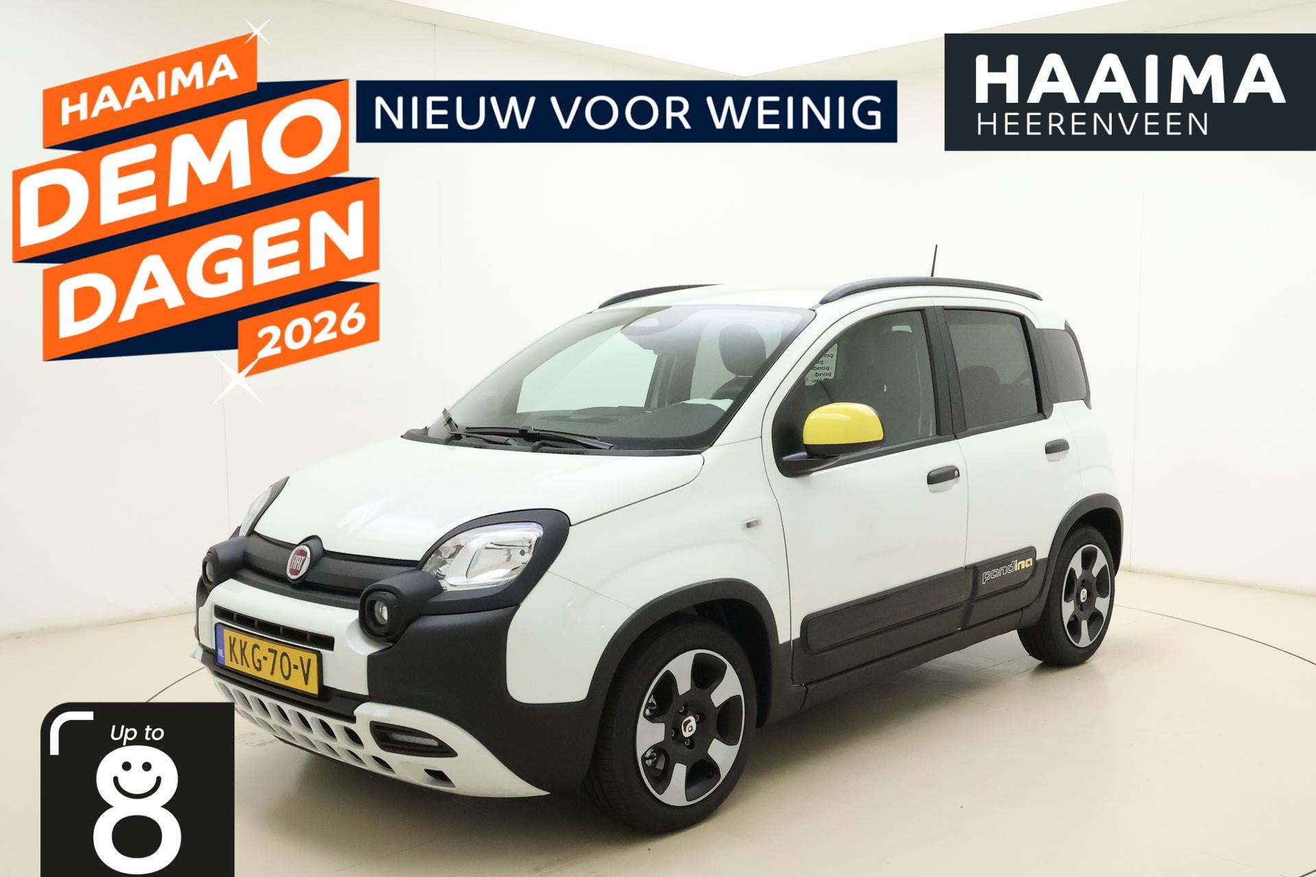 Fiat Panda 1.0 Hybrid Pandina Cross | DEMO | Airco | Apple C