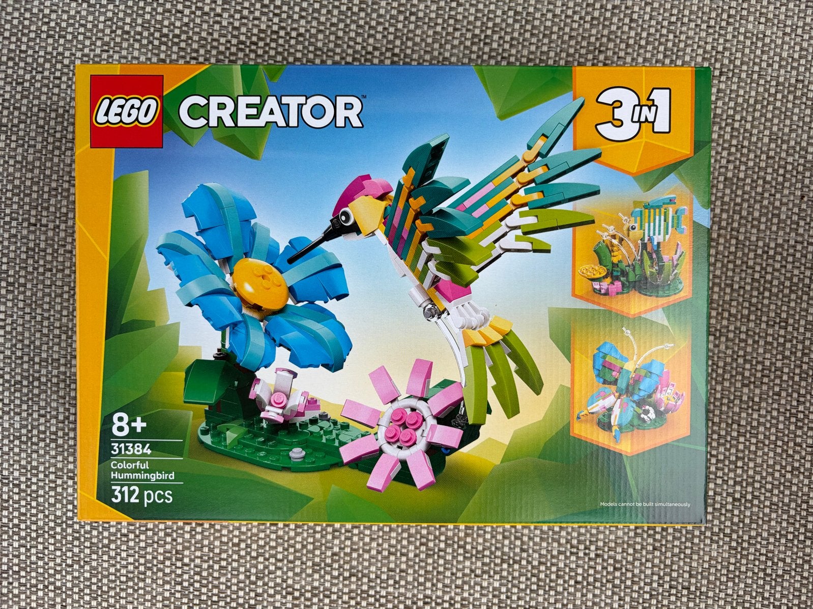 LEGO Creator 3in1 Kleurrijke Kolibrie 31144 Nieuw in doos, Lego, Denemarken, Nieuw, Ophalen of Verzenden