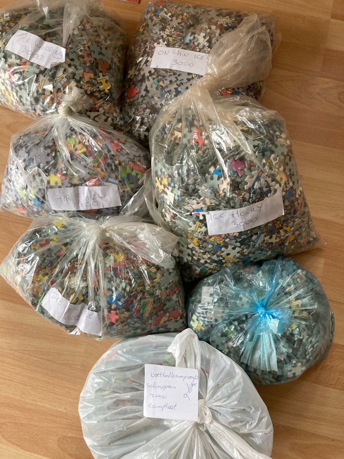 Jan van Haasteren puzzels., Ophalen, Meer dan 1500 stukjes, Zo goed als nieuw