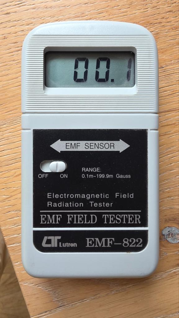 Lutron EMF-822 Elektromagnetische Veld Meter - Milligauss, Ophalen of Verzenden, Gebruikt