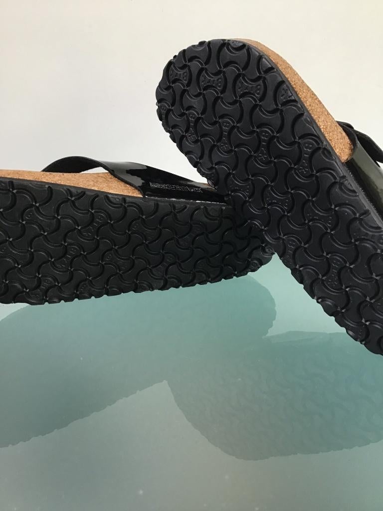 Birkenstock 39 zwarte slippers | Nieuw! | Gratis verzenden, Slippers, Verzenden, Zwart, Nieuw