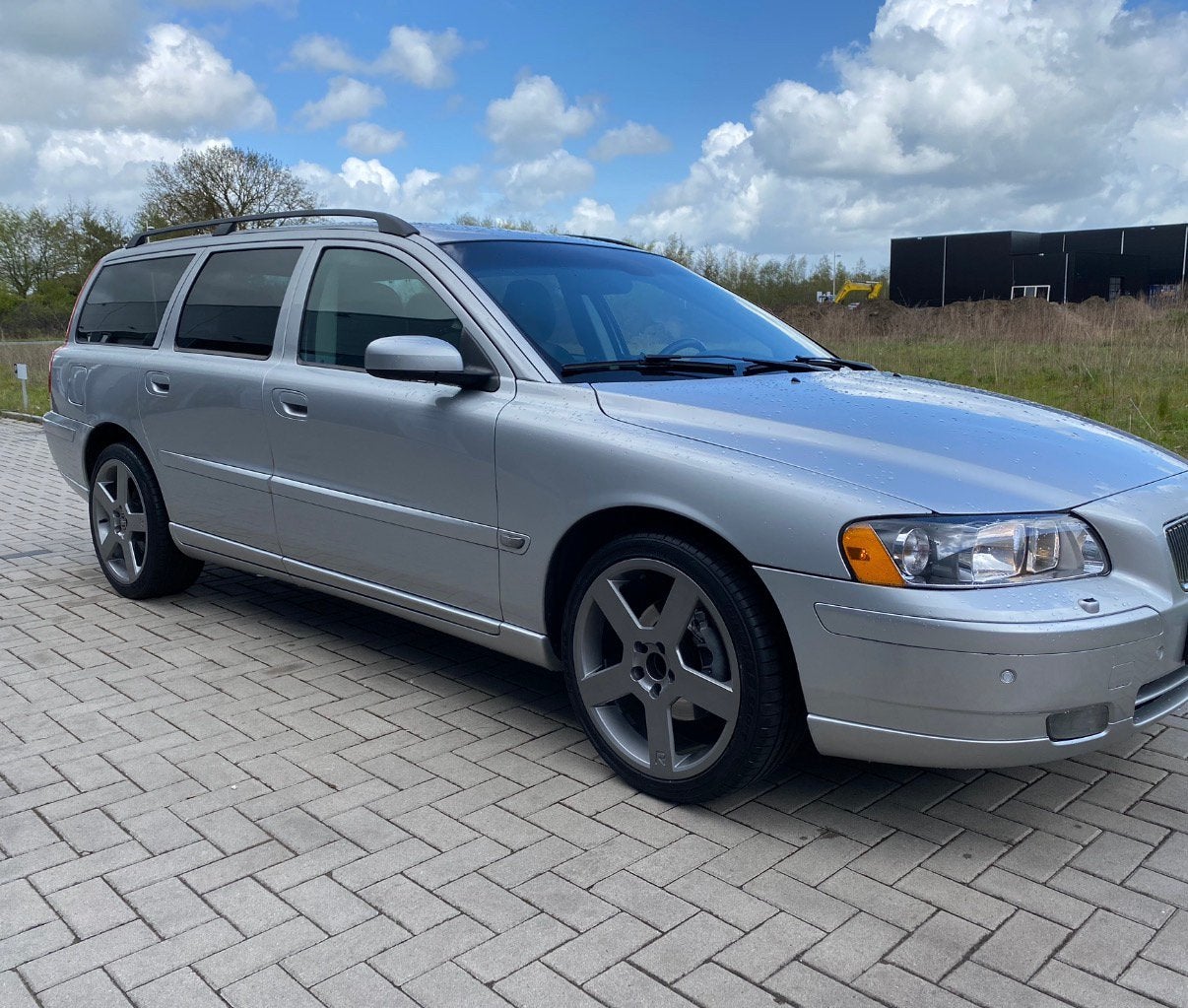 Volvo Pegasus R 18 inch + Michelin winterbanden, Ophalen