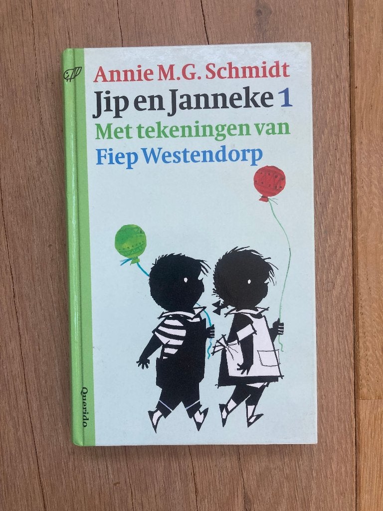 Boek Jip en Janneke 1, in goede staat, Gelezen, Annie M.G. Schmidt, 5 of 6 jaar, Fictie algemeen