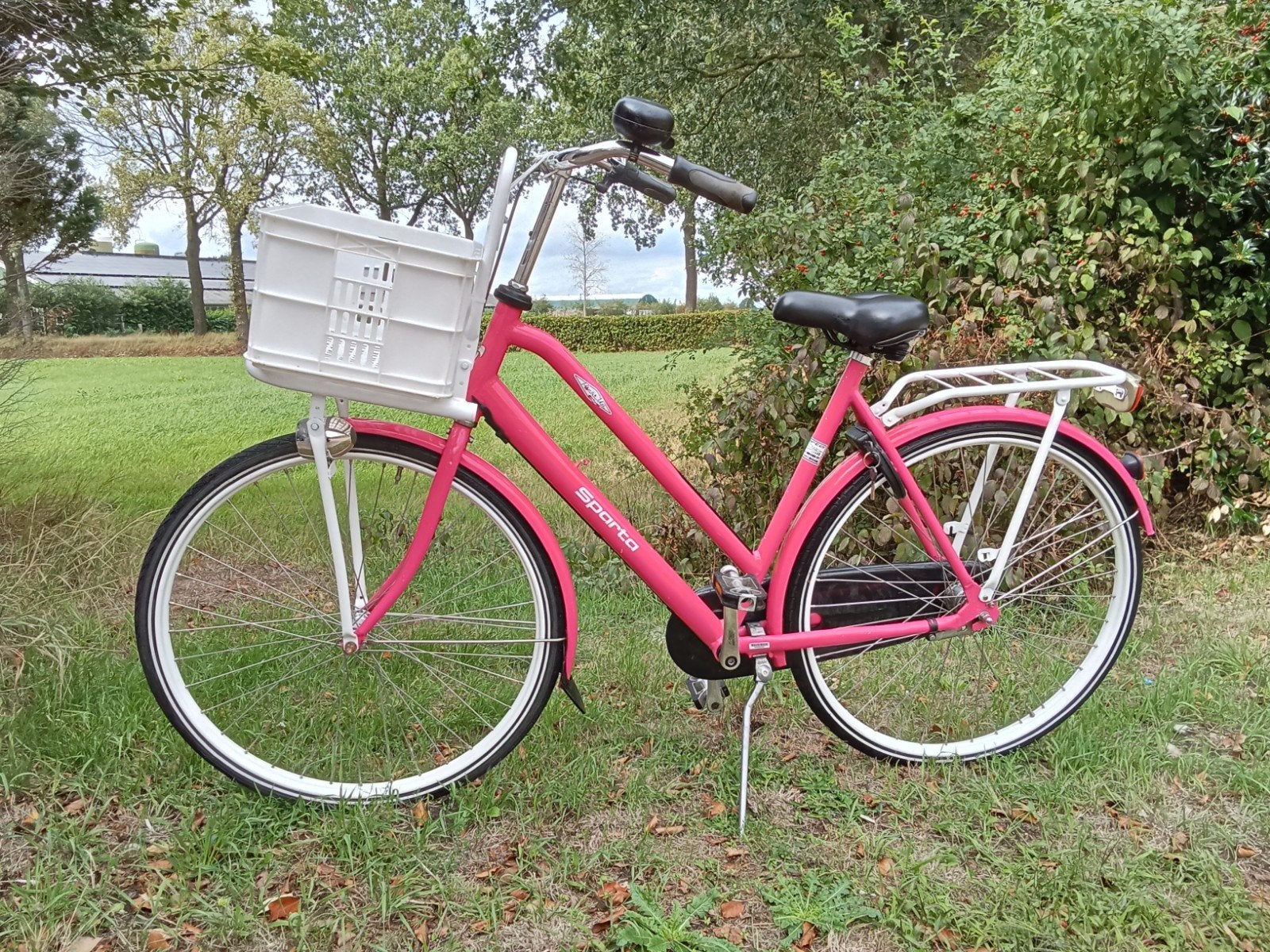 Sparta 28 inch Damesfiets - 3 versnellingen, 50cm frame, Fietsen en Brommers, Ophalen, Terugtraprem, Sparta, Gebruikt