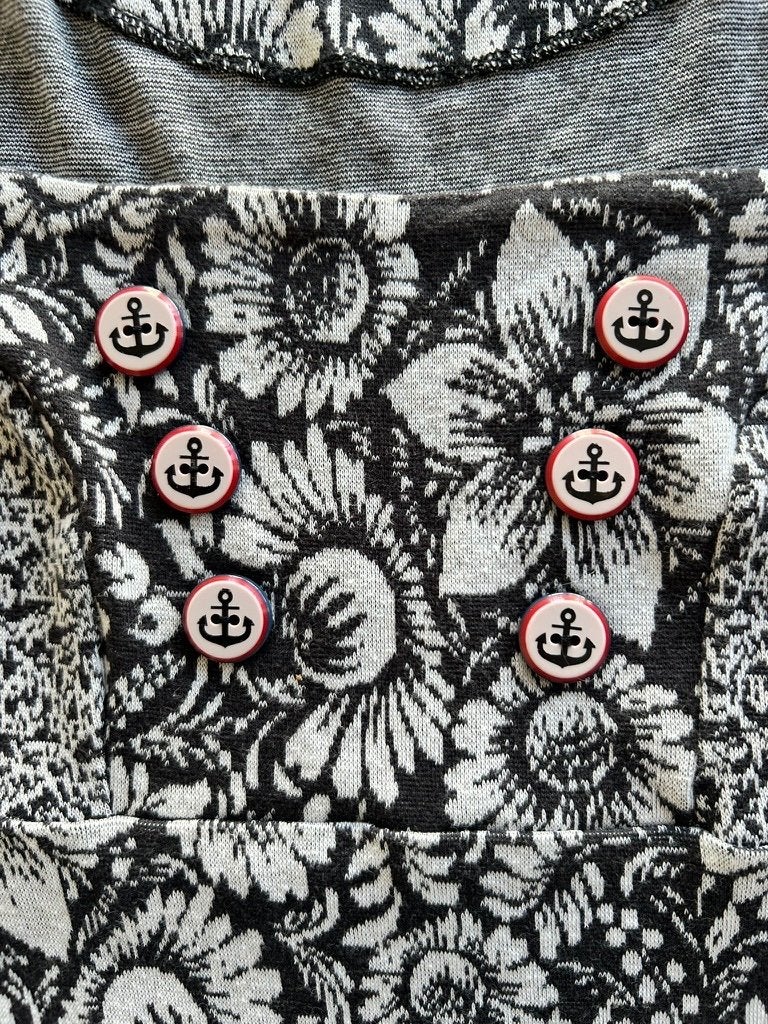 Blutsgeschwister maat S retro jurk 2433, Meerkleurig, Blutsgeschwister, Ophalen of Verzenden, Knielengte