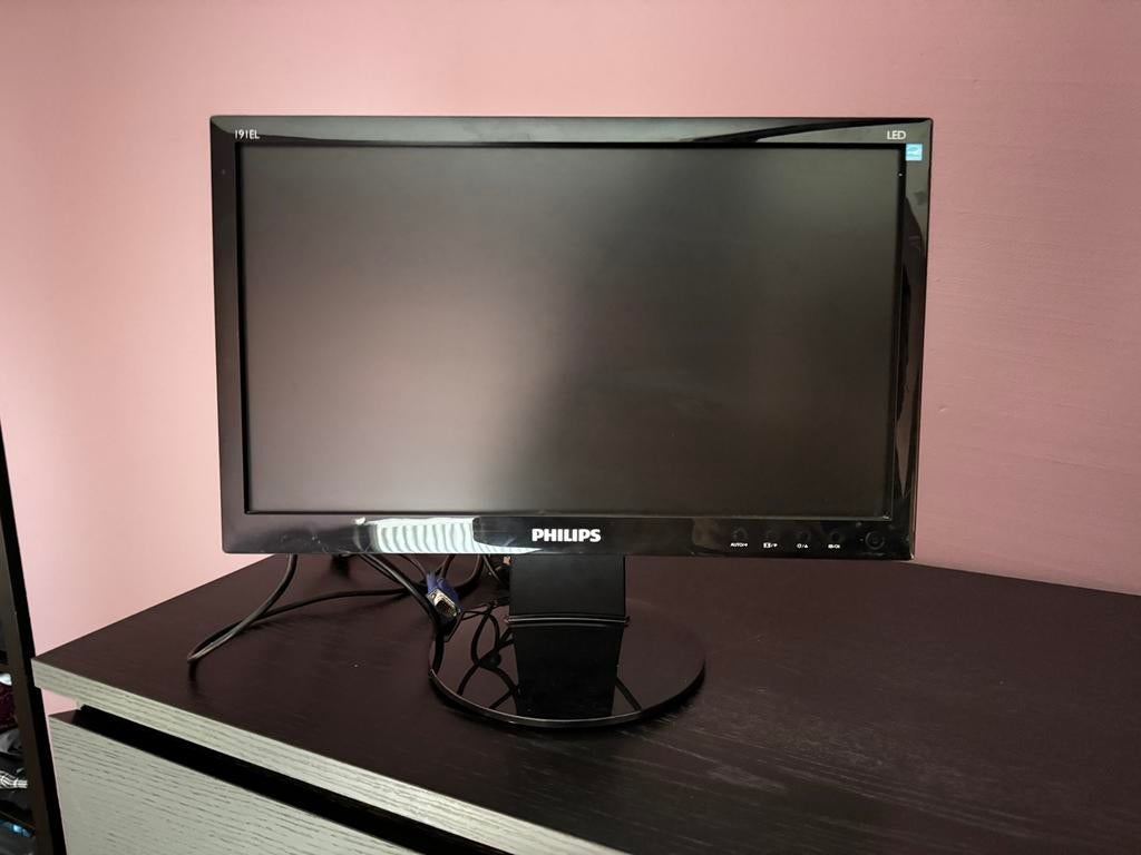 Philips monitor, Ophalen, Gebruikt, Kantelbaar, Overige resoluties