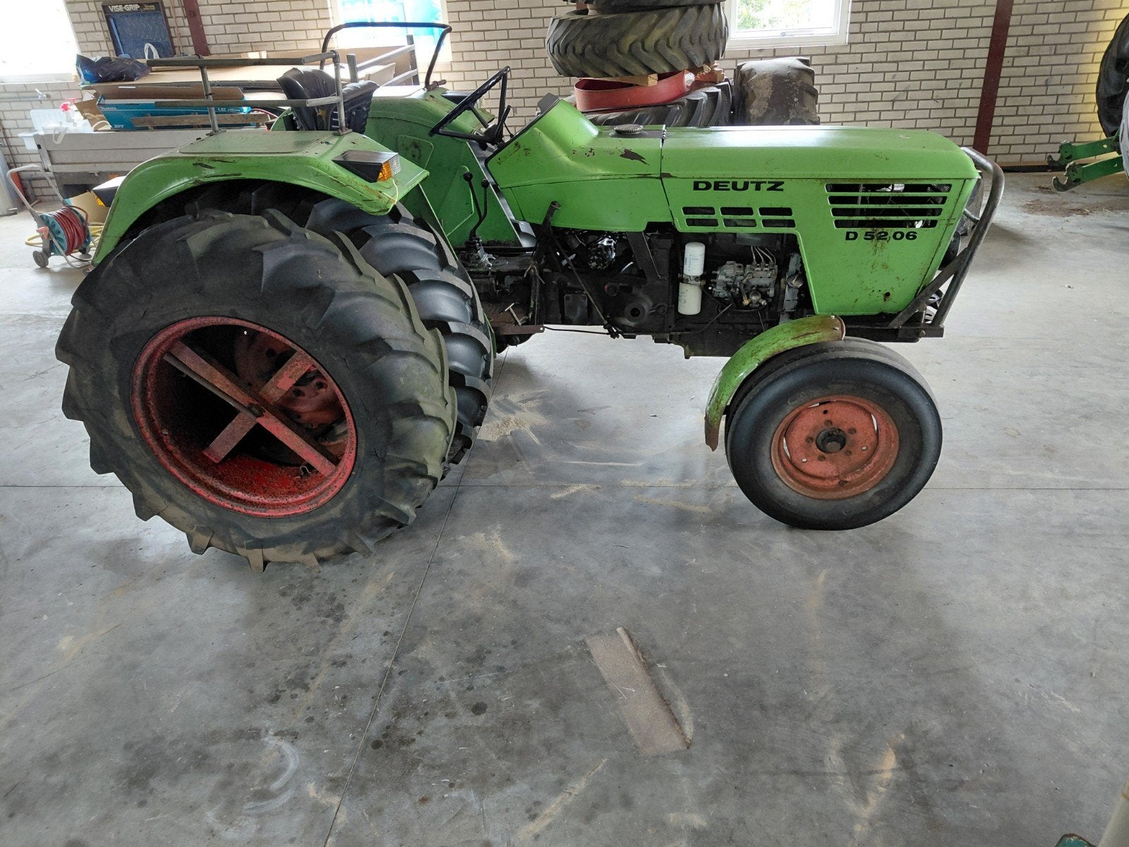 deutz 5206, Ophalen of Verzenden, Gebruikt, Tot 80 Pk, Tot 2500
