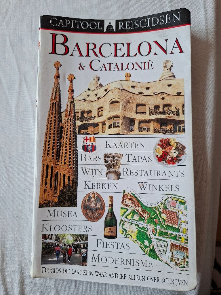 Barcelona & Catalonië, Capitool reisgidsen, Boeken, Europa, Ophalen of Verzenden, Reisgids of -boek, Gelezen